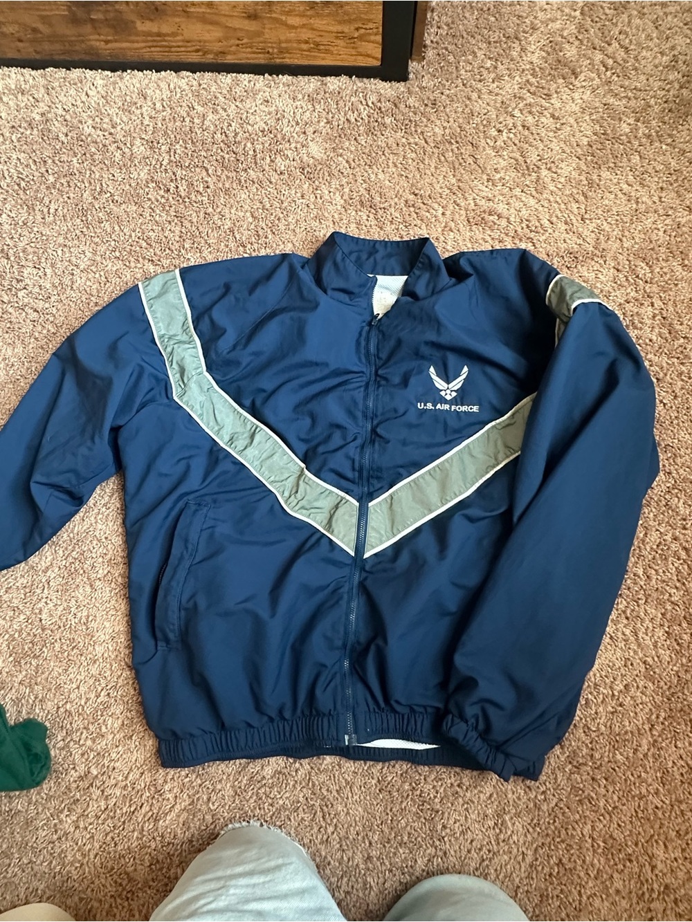 U.S. Air Force Navy Blue Military Field Jacket